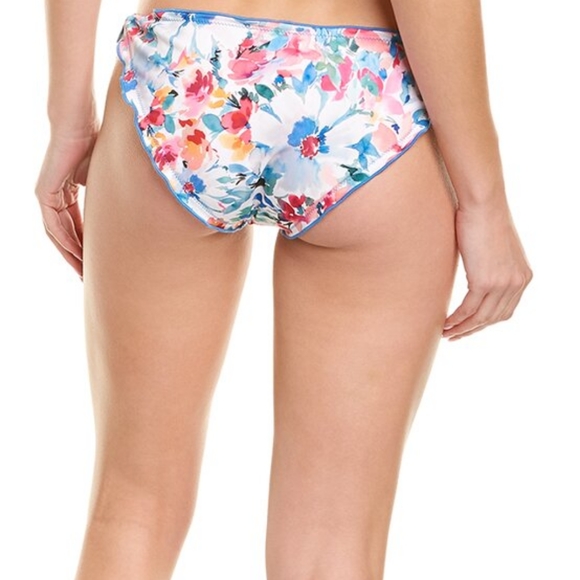 SHOSHANNA 🌺💕Pink Lettuce String Bikini Bottoms🌺 - Picture 3 of 5